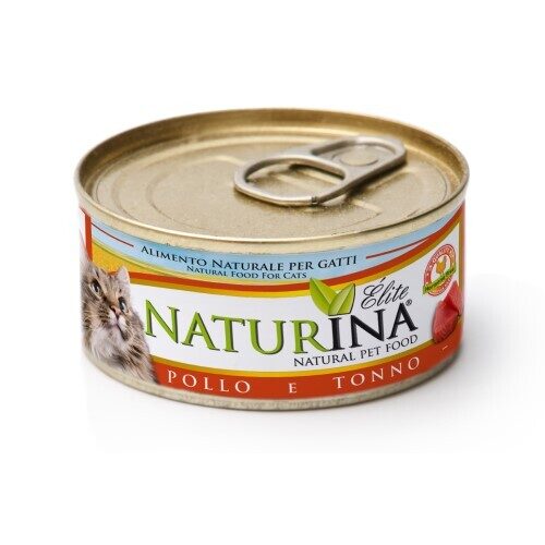 NATURINA ELITE - konservi kaķiem vista ar tunci 70 g
